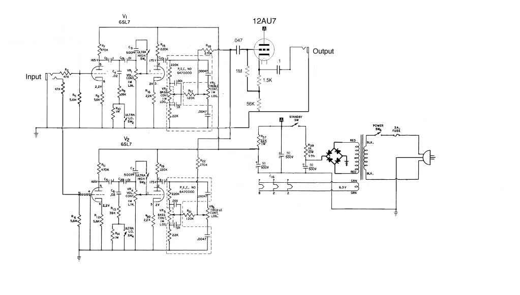 DIY Audio Projects Forum • Ampeg Based Piezo Preamp